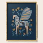 Night Bloom Horse Serving Tray Gallery Image 1