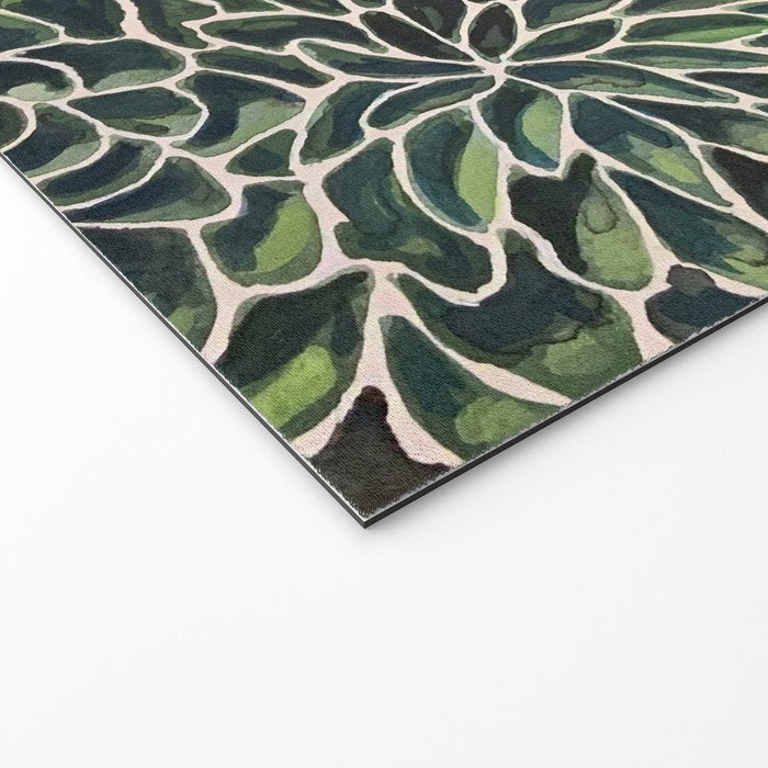 Watercolor Succulents Welcome Mat Gallery Image 2