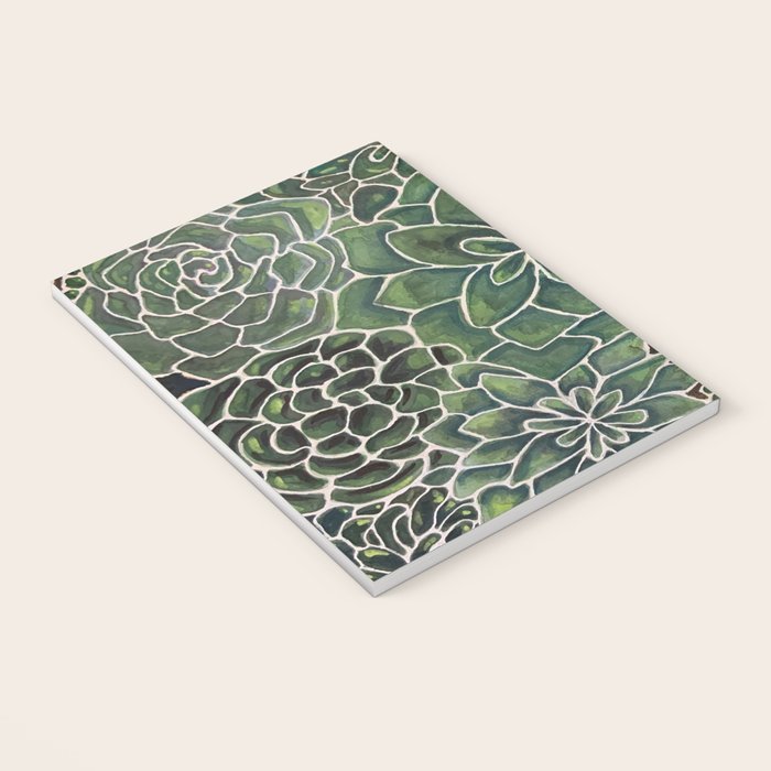 Watercolor Succulents Notebook Gallery Image 3
