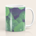 Nasturtium Leaves - botanical leaf plant photograph Coffee Mug Gallery Image 1