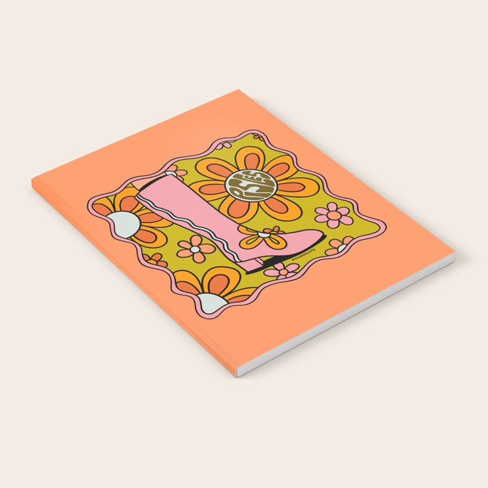 Pisces Groovy Boots Notebook Gallery Image 2
