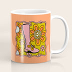 Pisces Groovy Boots Coffee Mug Gallery Image 1