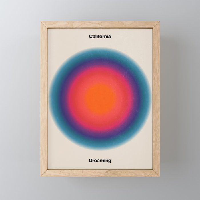 California Dreaming: Off-White Day Edition Mini Art Print Gallery Image 1
