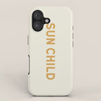Sun child iPhone Case Gallery Image 1