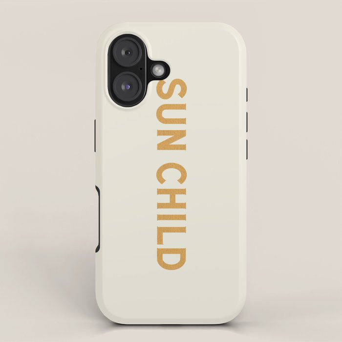 Sun child iPhone Case Gallery Image 1