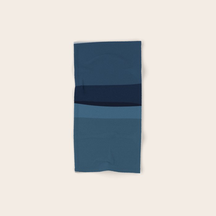 Modern Blue, Blue Painting, Blue Ombre Bath Towel Gallery Image 1