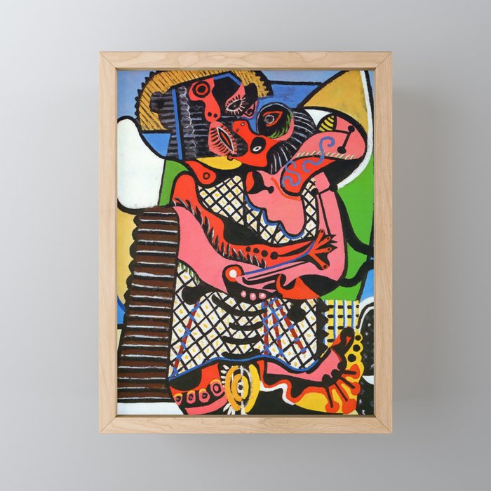 Pablo Picasso The Kiss Mini Art Print Gallery Image 1
