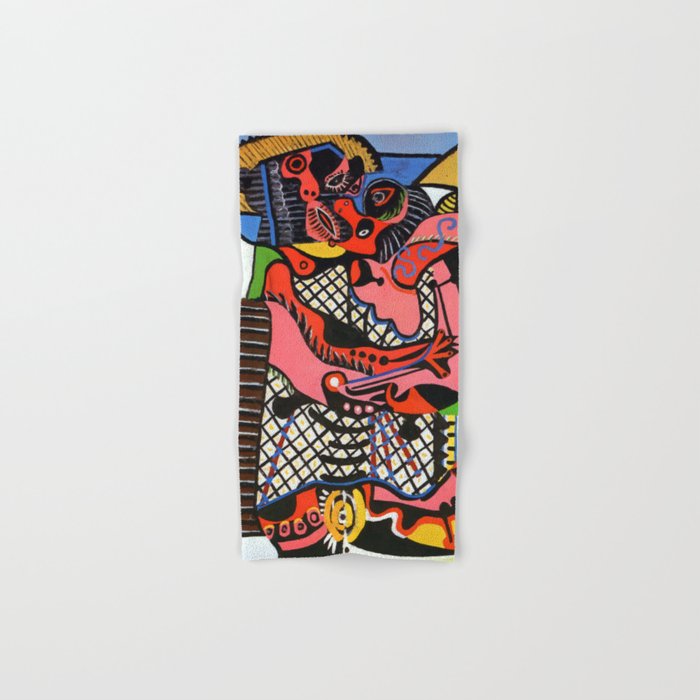 Pablo Picasso The Kiss Bath Towel Gallery Image 1