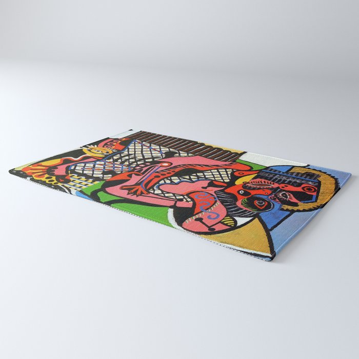 Pablo Picasso The Kiss Rug Gallery Image 3
