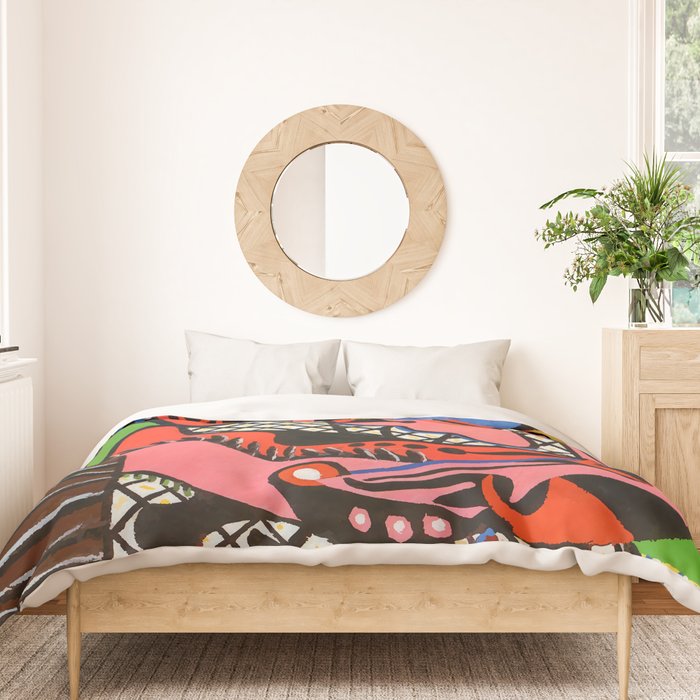 Pablo Picasso The Kiss Duvet Cover Gallery Image 3