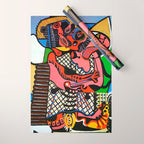 Pablo Picasso The Kiss Wrapping Paper Gallery Image 1