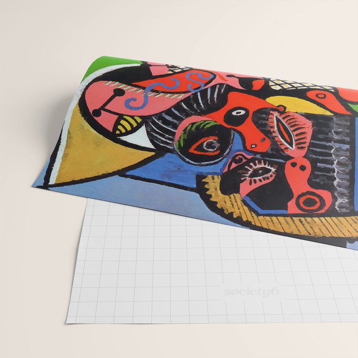 Pablo Picasso The Kiss Wrapping Paper Gallery Image 2