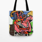 Pablo Picasso The Kiss Tote Bag Gallery Image 1