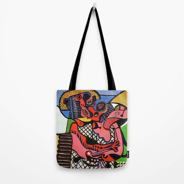 Pablo Picasso The Kiss Tote Bag Gallery Image 2