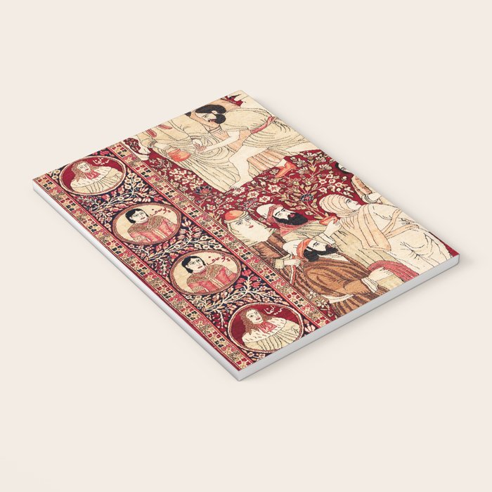 Kerman South Persian Pictorial Rug with Joseph Notebook Gallery Image 3