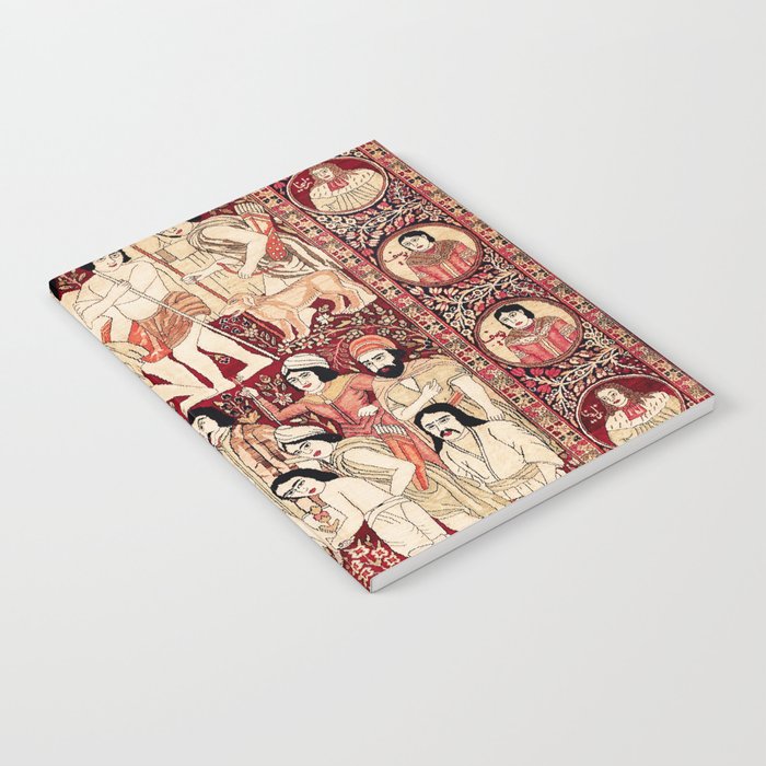 Kerman South Persian Pictorial Rug with Joseph Notebook Gallery Image 1