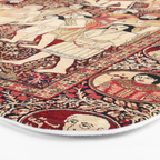 Kerman South Persian Pictorial Rug with Joseph Bath Mat Gallery Image 3