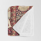 Kerman South Persian Pictorial Rug with Joseph Throw Blanket Gallery Image 3