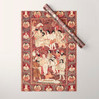 Kerman South Persian Pictorial Rug with Joseph Wrapping Paper Gallery Image 1