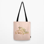 Zero F*cks Given - Blush & Gold Palette Tote Bag Gallery Image 2