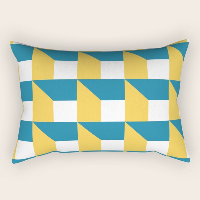 Modern Geometric 51 Rectangular Pillow Gallery Image 2
