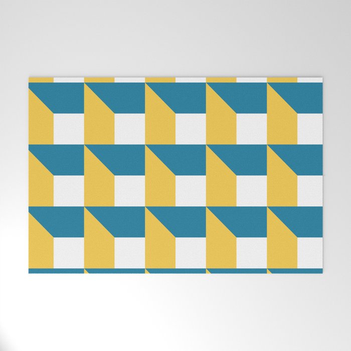 Modern Geometric 51 Welcome Mat Gallery Image 1