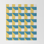 Modern Geometric 51 Throw Blanket Gallery Image 2