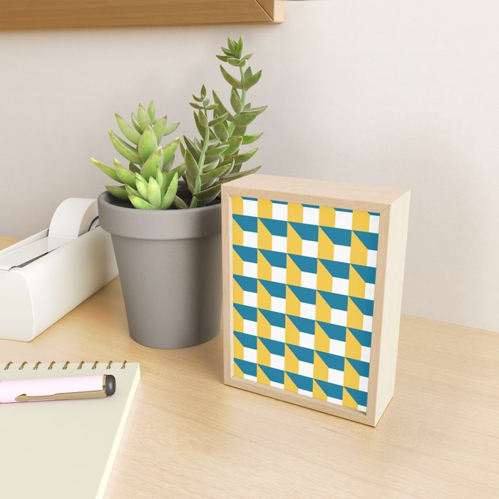Modern Geometric 51 Mini Art Print Gallery Image 2