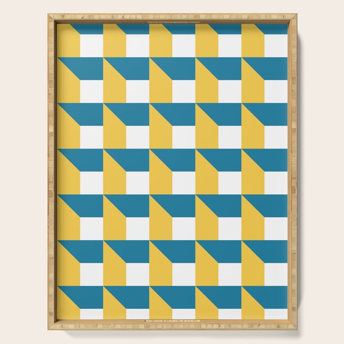 Modern Geometric 51 Serving Tray Gallery Image 1