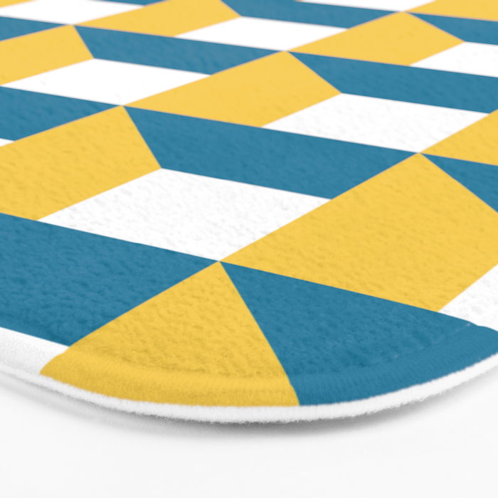 Modern Geometric 51 Bath Mat Gallery Image 3