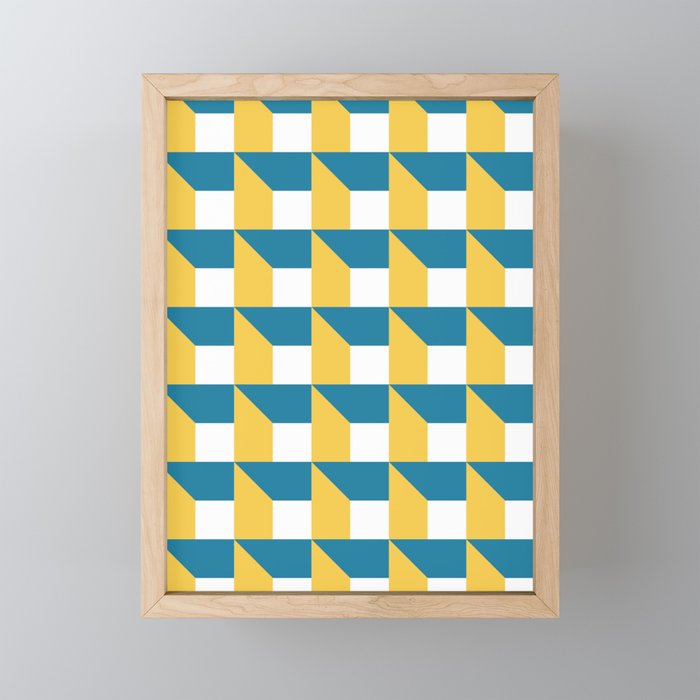 Modern Geometric 51 Mini Art Print Gallery Image 1