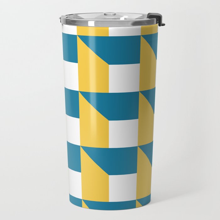Modern Geometric 51 Travel Mug Gallery Image 2