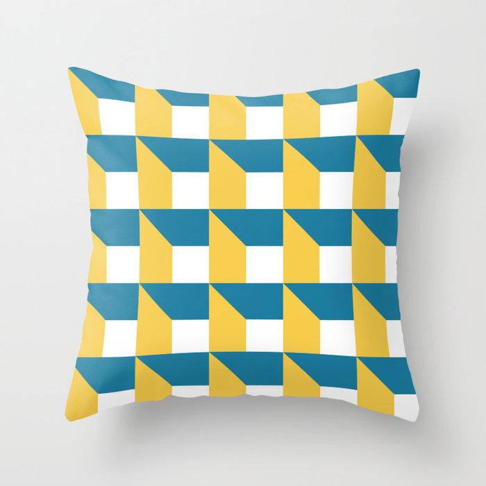 Modern Geometric 51 Throw Pillow Gallery Image 1