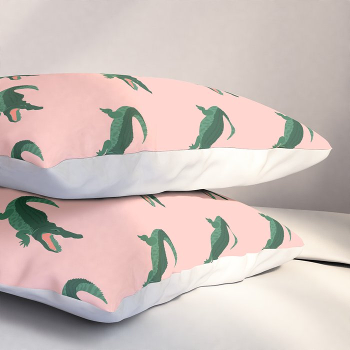 Aligator  Pillow Sham Gallery Image 3