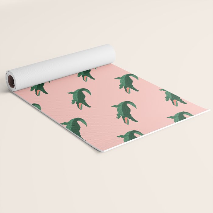 Aligator  Yoga Mat Gallery Image 2