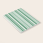 Classic Stripes XXXIX - Kelly Green Notebook Gallery Image 3