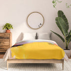 yellow blush abstract Comforter Gallery Image 3