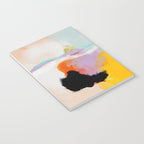 yellow blush abstract Notebook Gallery Image 3