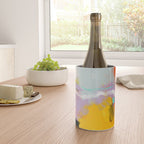 yellow blush abstract Wine Chiller Gallery Image 4