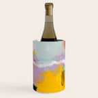 yellow blush abstract Wine Chiller Gallery Image 1