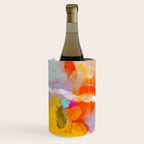yellow blush abstract Wine Chiller Gallery Image 3