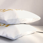 You Deserve To Rest Golden Pillow Sham Gallery Image 3