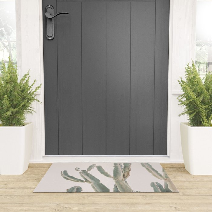 Sunrise Cactus Welcome Mat Gallery Image 3
