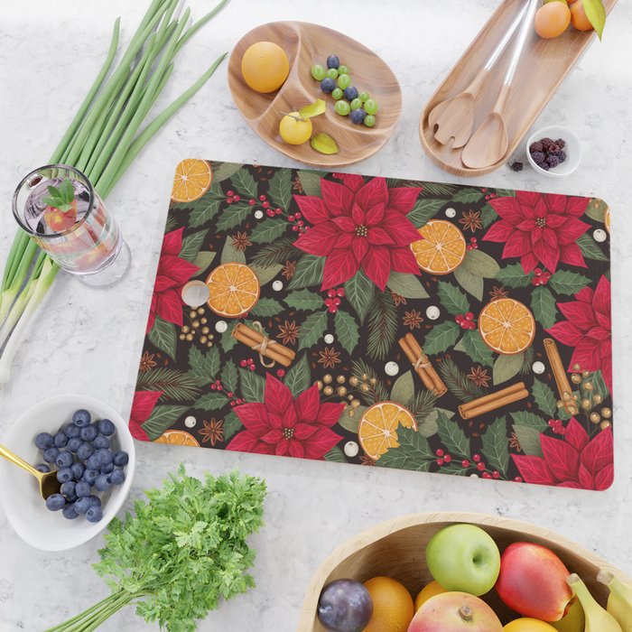 Christmas Stars and Spices Cutting Board Gallery Image 2