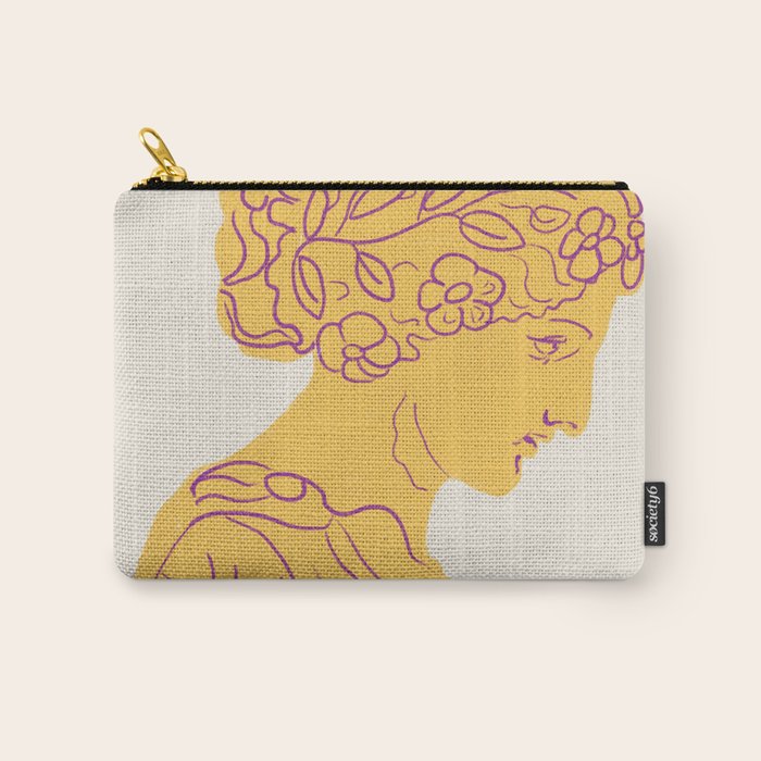 Ancient goddess #1 Carry All Pouch Gallery Image 1