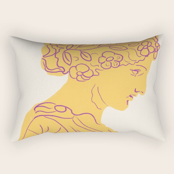 Ancient goddess #1 Rectangular Pillow Gallery Image 1
