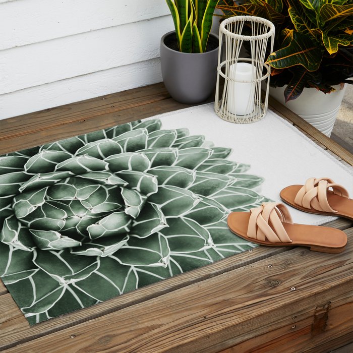 Succulent splendour Outdoor Rug Gallery Image 2