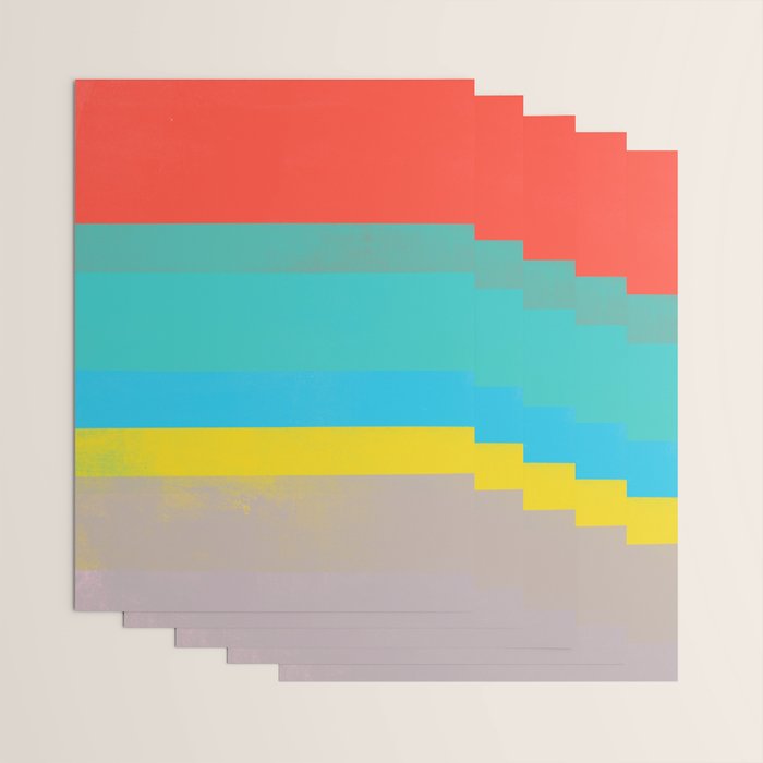 stripe study 40 Wrapping Paper Gallery Image 3