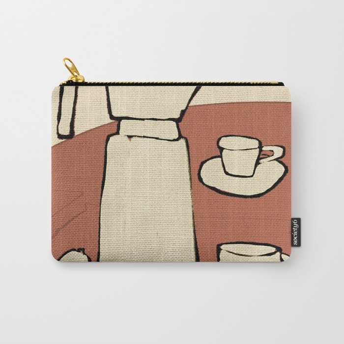 Coffee Time Carry All Pouch Gallery Image 1