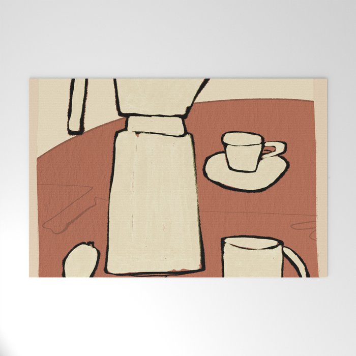 Coffee Time Welcome Mat Gallery Image 1